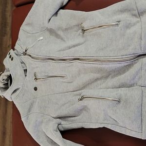 #47) NWOT.    Grey Snug Comfy Jacket
